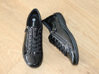 Sneakers vernis noir Reglisse