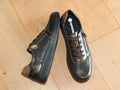 Tennis basses en stretch marron Antik