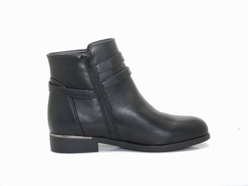 Bottines cavalières noires Sina