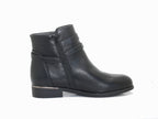 Bottines cavalières noires Sina