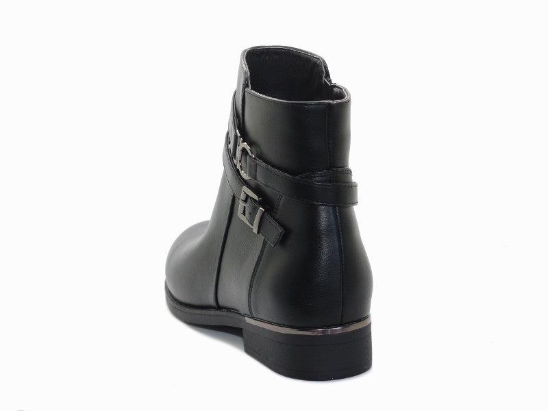 Bottines cavalières noires Sina