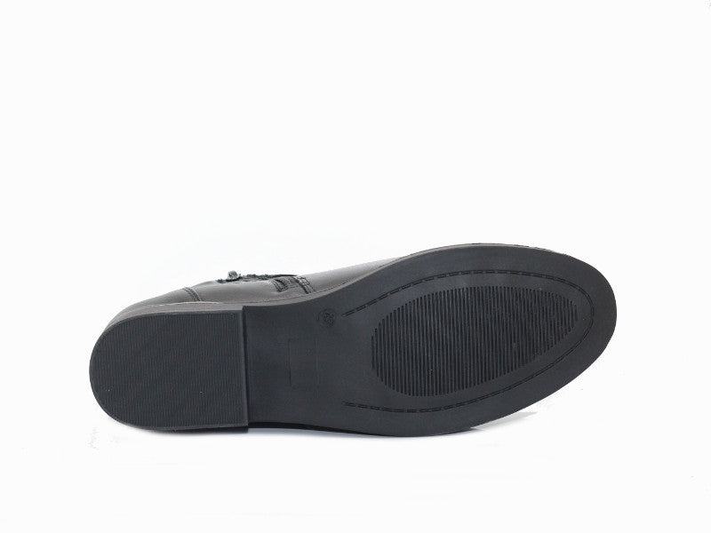 Bottines cavalières noires Sina