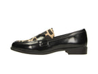 Mocassins noirs et imprimé Sauvage