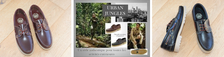 Urban Jungles, la marque espagnole de chaussures bateau en cuir