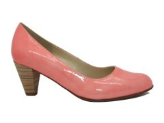 Escarpins cuir rose Charme