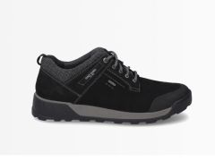 Chaussures sneakers Raymond en cuir combi noir