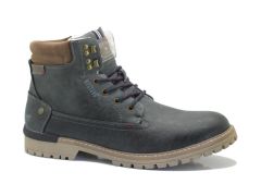 Boots à lacets Mustang gris anthracite