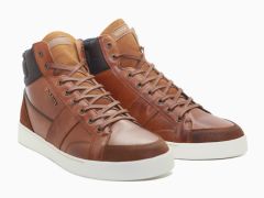 Sneakers montants Sabal en cuir marron