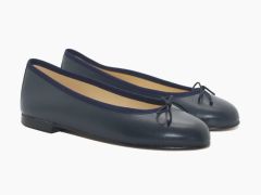 Ballerines cuir bleu marine Zest