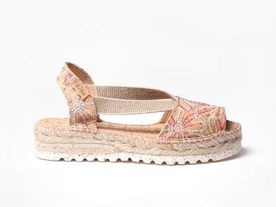 Espadrilles colorées Estel