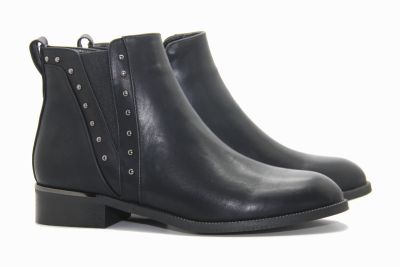 Boots style chelsea noir Paula