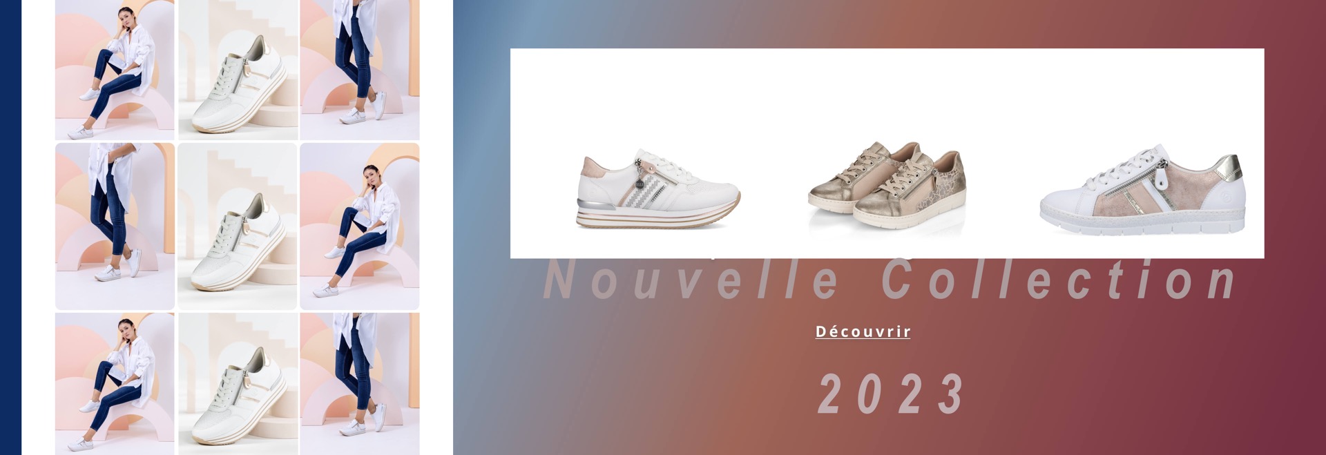 Sneakers Femme et Baskets Mode, Collection Tendance